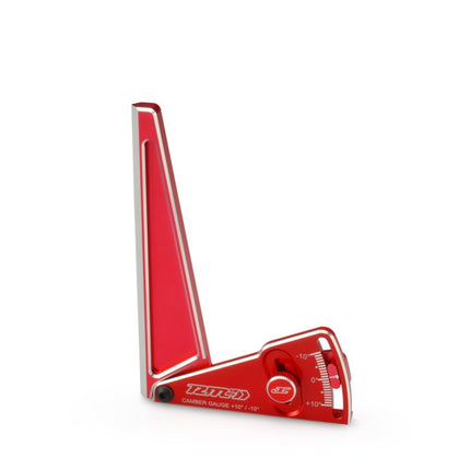 RM2 Aluminum Camber Gauge, 120mm, Red JCO8128