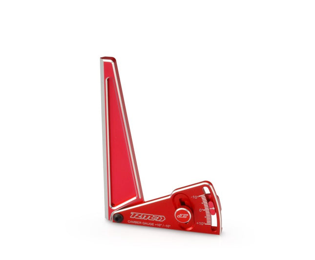 RM2 Aluminum Camber Gauge, 120mm, Red JCO8128