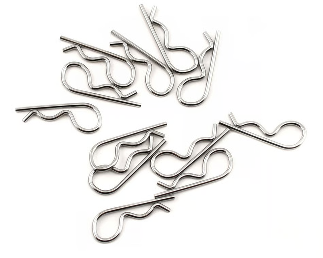 Traxxas 3934 Heavy Duty Body Clips (Various Colors) (12) TRA3934