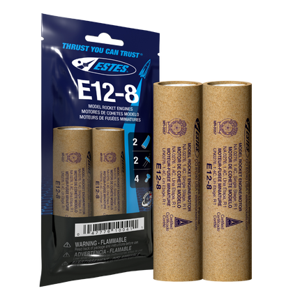 Estes Rockets E12-8 Engines EST10041