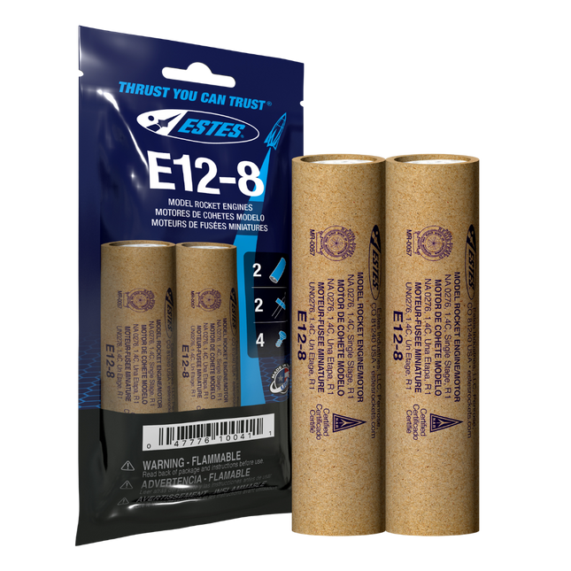 Estes Rockets E12-8 Engines EST10041
