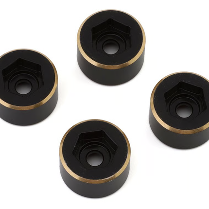 Treal Hobby X003KD2FLR 1.9" Brass Bead-Lock Wide Wheel Hub Weights (9mm) (4) (20g ea) TLHTWHEEL-103