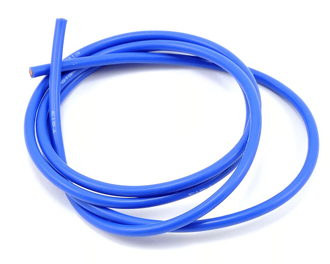 TQ Wire Silicone Wire (Blue) (3') (13AWG) TQW1332