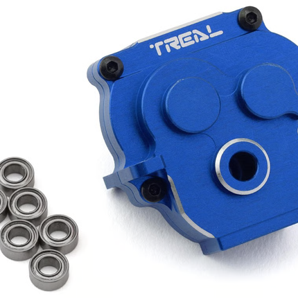 Treal Hobby X003LAX16R Aluminum Transmission Gearbox Housing for Traxxas TRX-4M (Blue) TLHTTRX-4M-54