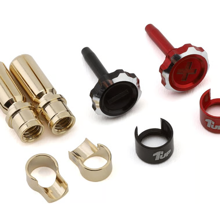 1UP Racing "Lockdown" Adjustable Bullet Plug Grips w/5mm Bullets (Various Colors)