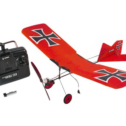 Rage RC Vintage Stick Micro RTF Airplane (Red) RGRA1112