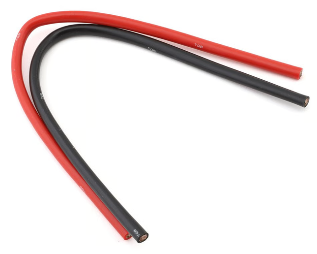 TQ Wire Silicone Wire Kit (Black & Red) (1' Each) (8AWG thru 10AWG)