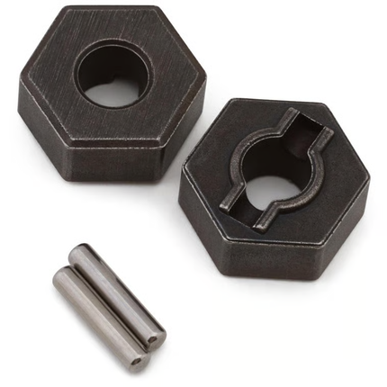 Traxxas 1654R 12mm Steel Wheel Hex Hub Set (2) TRA1654R