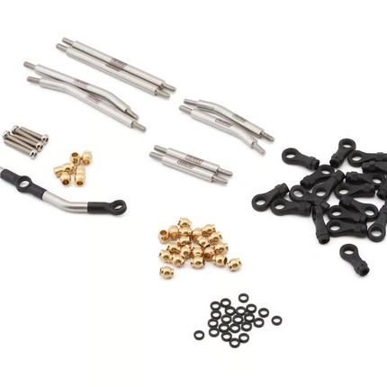 Injora Steel High Clearance Links Set w/Steering Link for Traxxas® TRX-4M® (Defender®/Bronco®) INJ4M-08-57