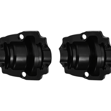 Injora Redcat Ascent-32 Brass Differential Covers (Black) (2) (2.6g ea) INJASC32-07BK