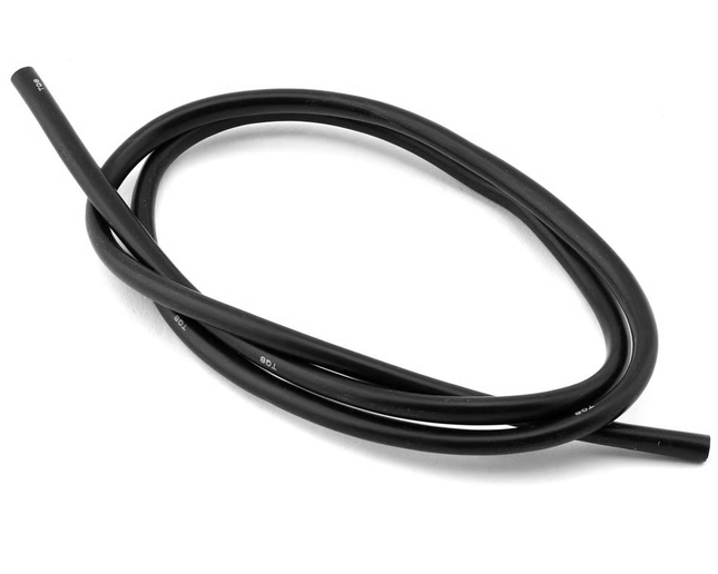 TQ Wire Silicone Wire (Black) (3') (8AWG thru 16AWG)