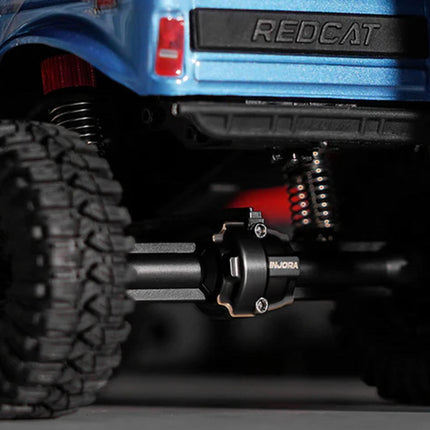 Injora Redcat Ascent-32 Brass Differential Covers (Black) (2) (2.6g ea) INJASC32-07BK