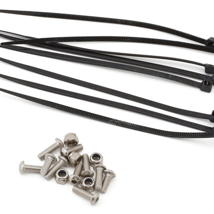 Injora 1/10 Rock Crawler LED Rock Light Kit (White) (4) w/Light Controller INJL39-WH-L34