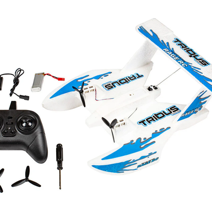Rage RC Tribus 250 Electric Powered RTF Amphibious Aircraft; Blue RGR3100