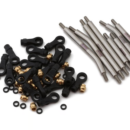 Injora Steel High Clearance Links Set for Traxxas® TRX-4M® (Defender®/Bronco®) INJTRX4M-08SR