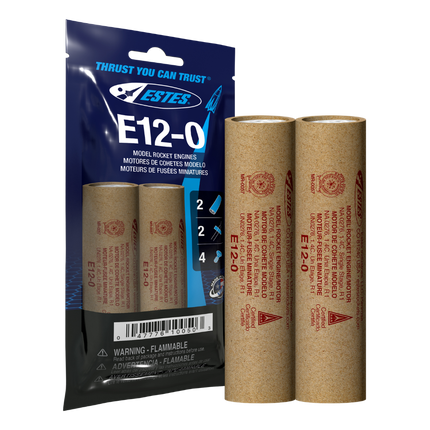Estes Rockets E12-0 Engines EST10050