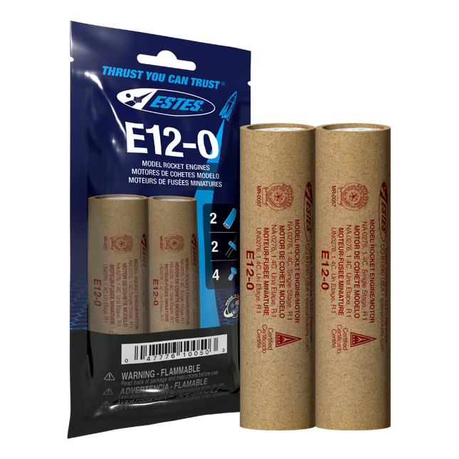 Estes Rockets E12-0 Engines EST10050