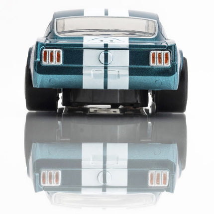 1965 Shelby Mustang GT350R Donohue Blue/White Slot Car AFX22071