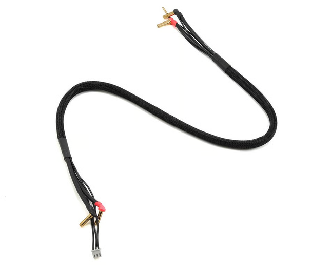 TQ Wire 2S Charge Cable w/4mm & 5mm Bullet Connector (2') TQW2620