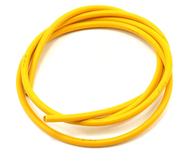 TQ Wire Silicone Wire (Yellow) (3') (13AWG) TQW1336