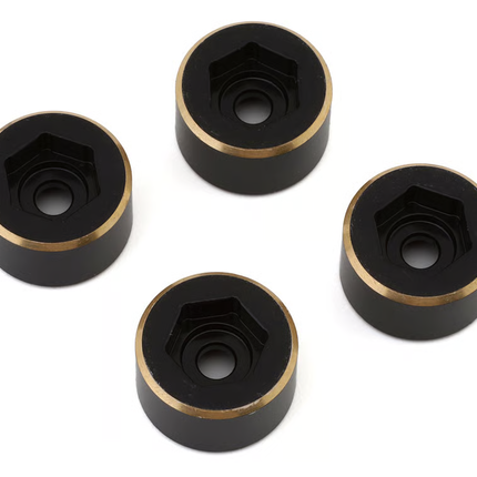 Treal Hobby X003KD0VN1 1.9" Brass Bead-Lock Wide Wheel Hub Weights (15mm) (4) (33.4g ea) TLHTWHEEL-105