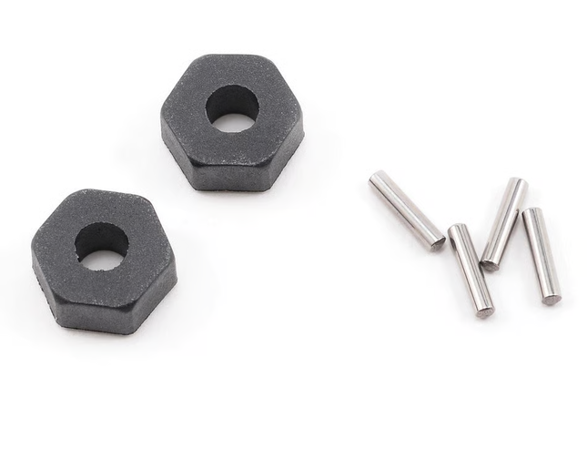 Traxxas 1654 12mm Hex Stub Axle Pin & Collar Set TRA1654