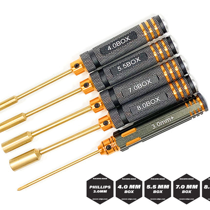Racers Edge 7751 Metric Tool Set w/Bag (13pcs) RCE7751