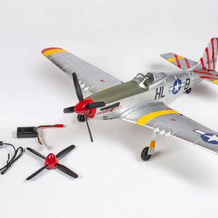 Rage RC P-51D Mustang 500mm Brushless RFT (Ready-for-Transmitter) Warbird with PASS System RGRA1601