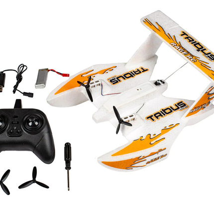 Rage RC Tribus 250 Electric Powered RTF Amphibious Aircraft; Orange RGR3101