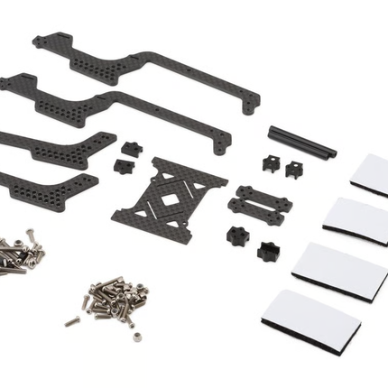 Injora Carbon Fiber Universal LCG Chassis Frame Kit for Traxxas® TRX-4M® INJ4M-89