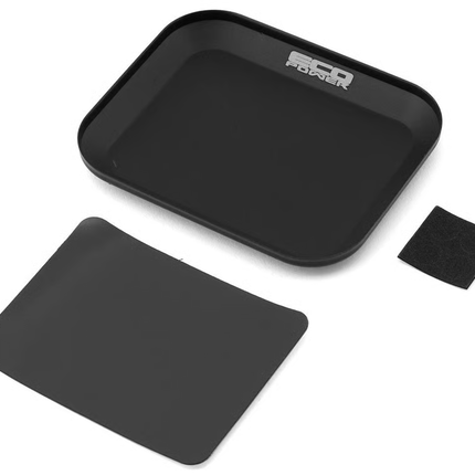 EcoPower Small Aluminum Magnetic Parts Tray/Screw Catcher (Various Colors) (108X89X10mm) (4.25x3.5x0.39in)