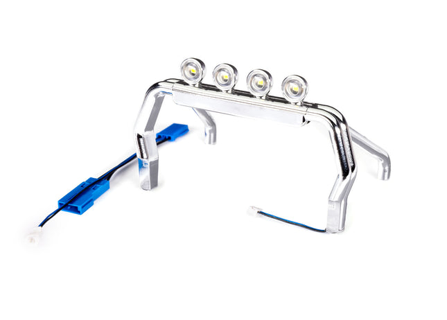 Traxxas 9862X TRX-4MT Lighted Chrome Roll Bar TRA9862X