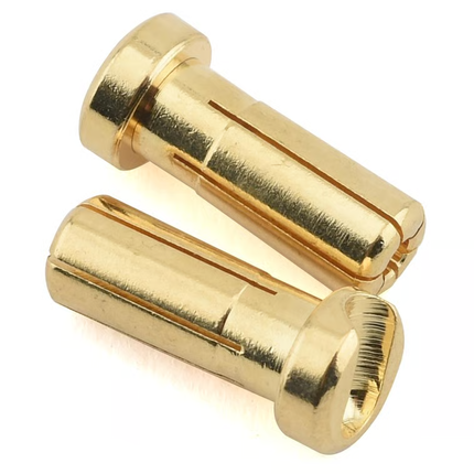 1UP Racing 5mm LowPro Bullet Plugs (2) 1UP190402