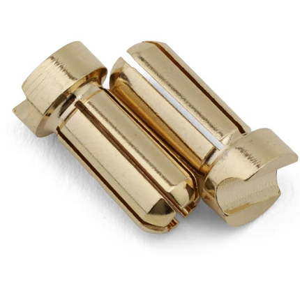 TQ Wire 5mm Gold Plated Bullet Connector (2) (13mm Long) TQW2509