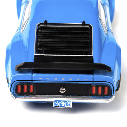 Mustang Boss 302, Blue, HO Scale Slot Car AFX22026