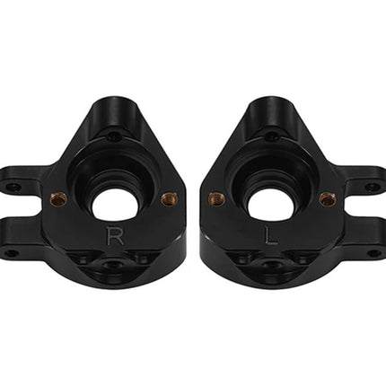 Injora Redcat Ascent-32 Brass Steering Knuckles (Black) (2) (5.4g ea) INJASC32-06BK