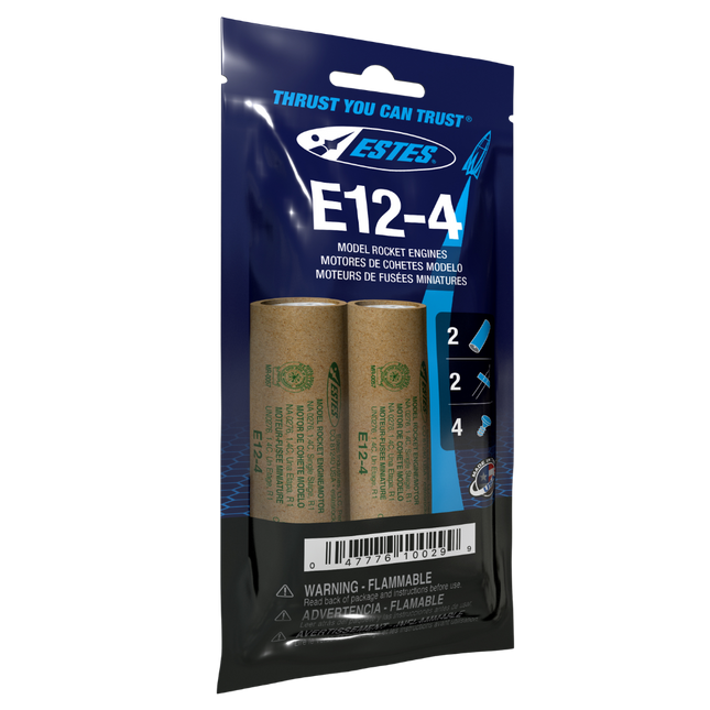 Estes Rockets E12-4 Engines EST10029