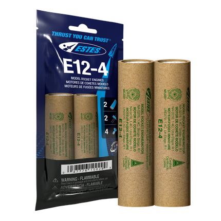 Estes Rockets E12-4 Engines EST10029