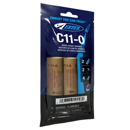 Estes Rockets C11-0 Engines EST10048