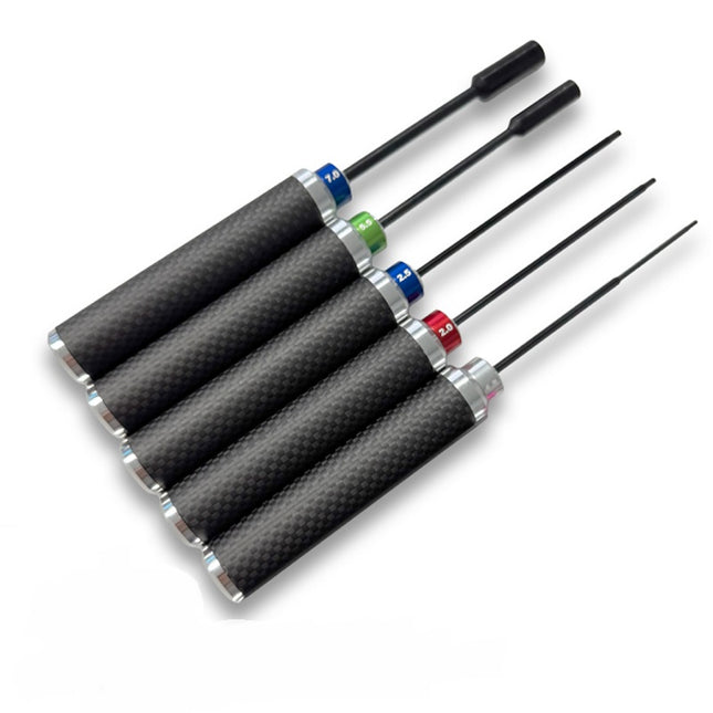 Exalt 9490 Carbon Fiber Handled Tool Set (5pcs) EXA9490