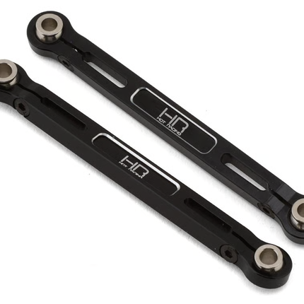 Hot Racing MMX49T01 Aluminum Steering Toe Links for Traxxas® Mini Maxx® (Black) (2) HRAMMX49T01