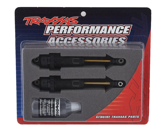 Traxxas 7462-GRAY GTR XX-Long Shocks w/Ti-Nitride Shafts (Hard Anodized) (2) TRA7462GRAY