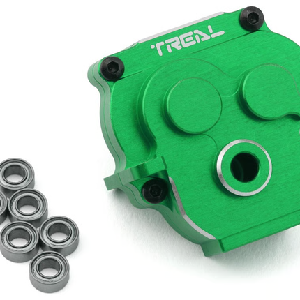 Treal Hobby X003LAX16H Aluminum Transmission Gearbox Housing for Traxxas TRX-4M (Green) TLHTTRX-4M-55