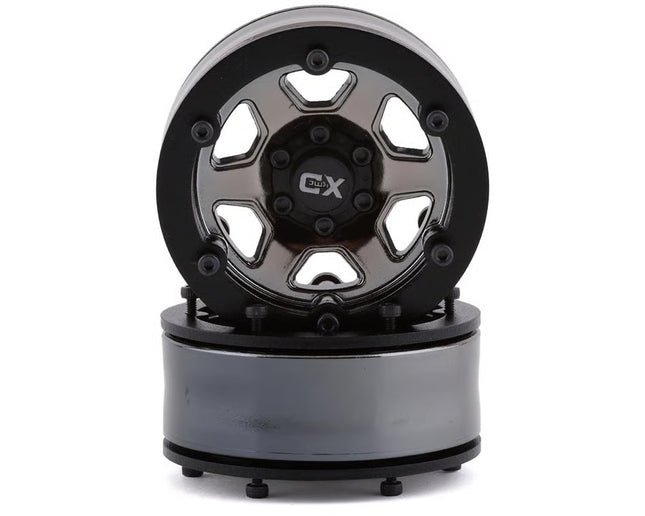 Incision KMC KM233 1.9" Plastic Beadlock Wheels (Various Colors) (2)