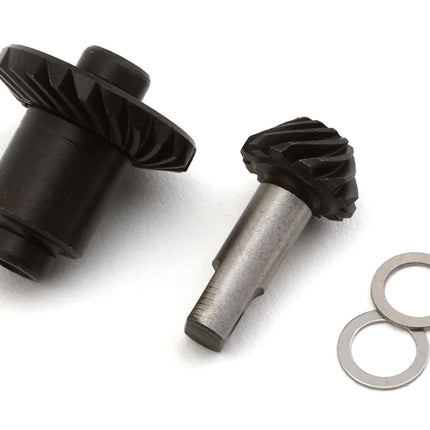Injora 4M-10-22T Steel Helical Overdrive Differential Gears Set for Traxxas® TRX-4M™ (12T/22T) (Overdrive 9%) INJ4M-10-22T