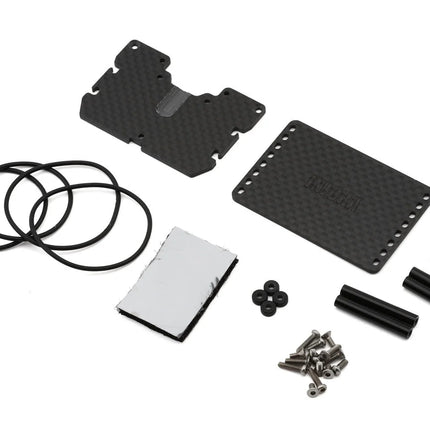 Injora 4M-103 Double Decker Carbon Fiber Battery & ESC Tray Set for Traxxas® TRX-4M INJ4M-103