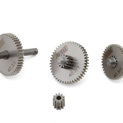 Injora 4M-36 Stainless Steel Low Range Transmission Gear Set for Traxxas® TRX-4M™ (40.3:1 Crawl Ratio) INJ4M-36