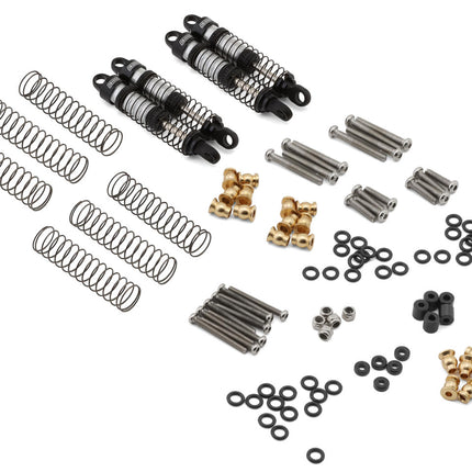 Injora ASC18-09BS-4 Ascent18/Venture18 53mm Aluminum Oil-Filled Shocks (Black) (4) INJASC18-09BS-4