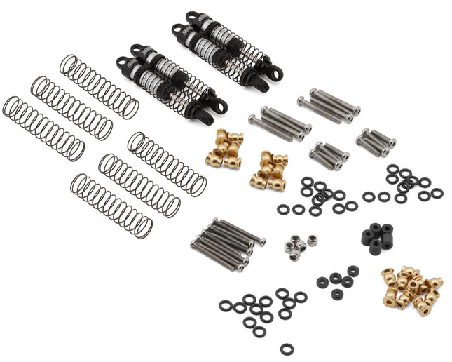 Injora ASC18-09BS-4 Ascent18/Venture18 53mm Aluminum Oil-Filled Shocks (Black) (4) INJASC18-09BS-4