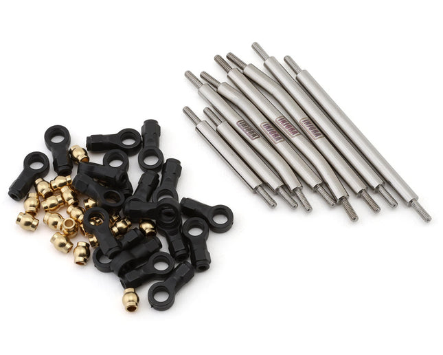Injora ASC18-11 Redcat Ascent-18 Stainless Steel High Clearance Suspension Links Set INJASC18-11